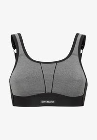 Niet geselecteerd, grå svart