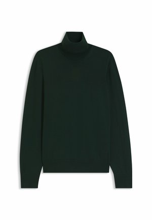 BOSS, Strickpullover - open green ten