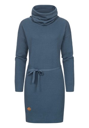 Ragwear BABETT INTL - Džemperkleita - blue