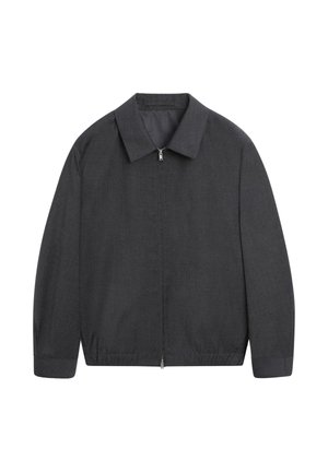 Massimo Dutti HOUNDSTOOTH - Übergangsjacke - dark blue