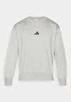 M FEELCOZY SWT - Sportinis megztinis - medium grey heather   black