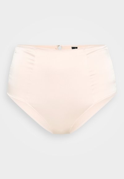 Beesid kõrge vöökoha alumised riided, millel on sile tekstuur, elastne vöö ja nähtamatud mustrid. Omab diskreetset selja sulgemist.