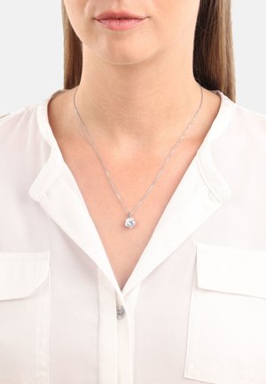 amor MIT ANHÄNGER FÜR DAMEN, SILBER 925,45CM,ANKER,RHODINIERT - Collana - silberfarben
