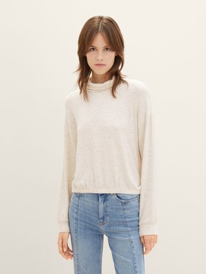 TOM TAILOR DENIM Sweater - creme beige