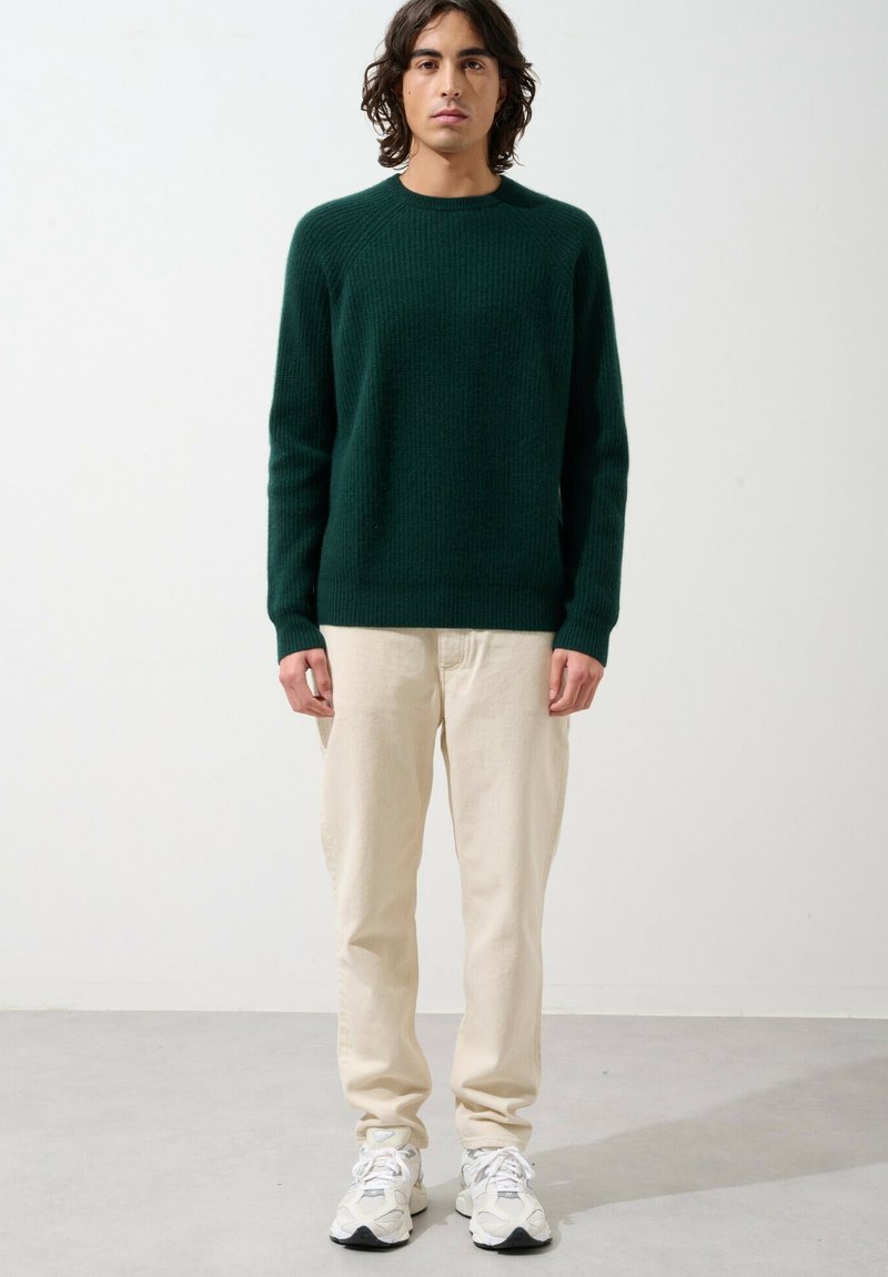 Authentic Cashmere Svetr - cypress