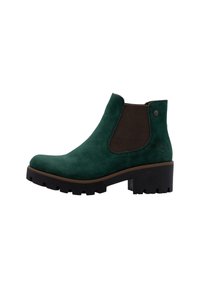 Rieker Bottines à plateau - vert