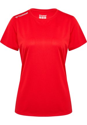 T-shirt print - tango red