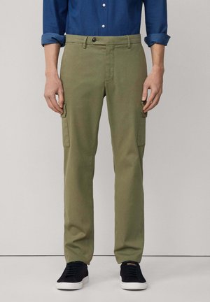 Pantalones cargo - grey olive green