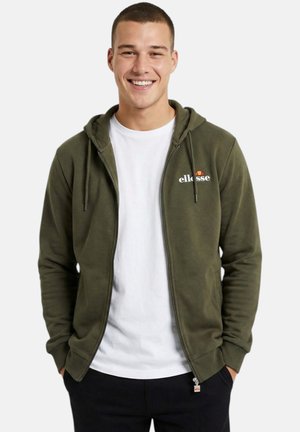 Ellesse, Sweat zippé - kaki