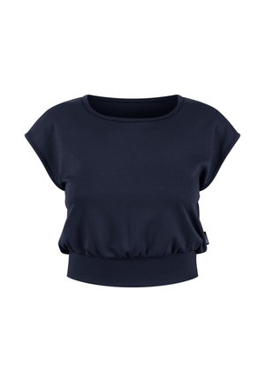 Smilodox, CROP SHIRT JORINA - T-shirts basic - dunkelblau