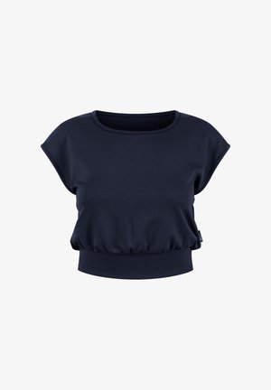 Smilodox, CROP SHIRT JORINA - T-shirts basic - dunkelblau
