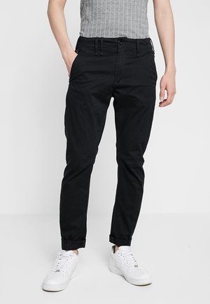 VETAR - Chino - premium micro str twill - dk black