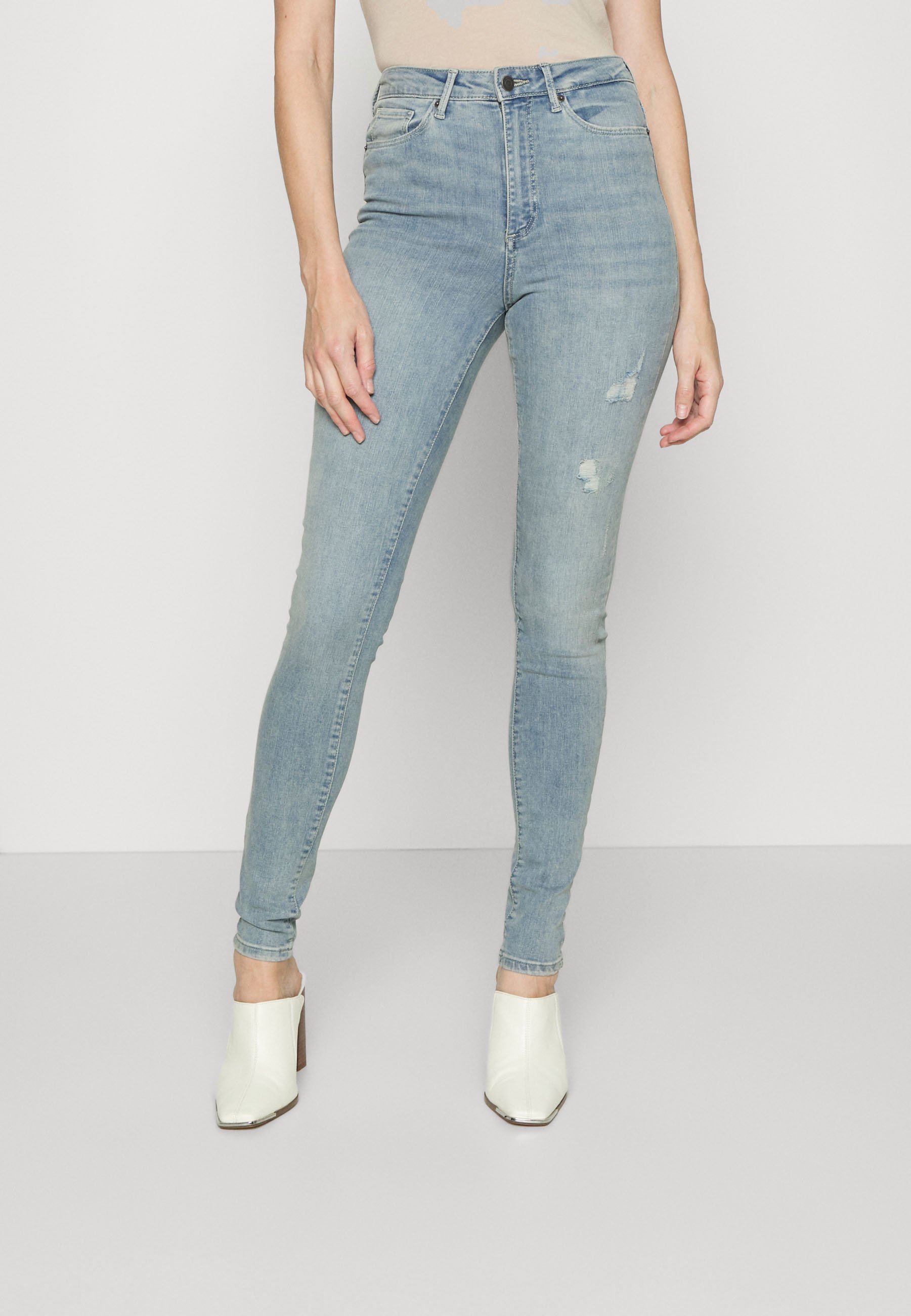 Vero Moda Tall VMSOPHIA - Jeans Skinny Fit - light blue denim/lichtblauw -  Zalando.nl