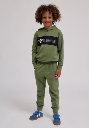 ON ADJUST WAIST - Pantalon de survêtement - olivine