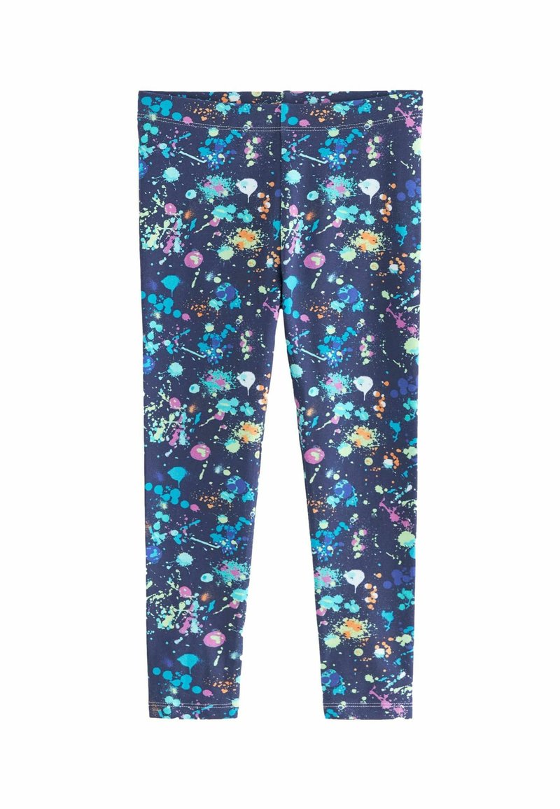 Next ANIMAL PRINT - Leggings - Hosen - navy blue splat