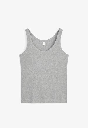 ARKET, ARKET SCOOP-NECK TANK TOP - Topp - grey melange