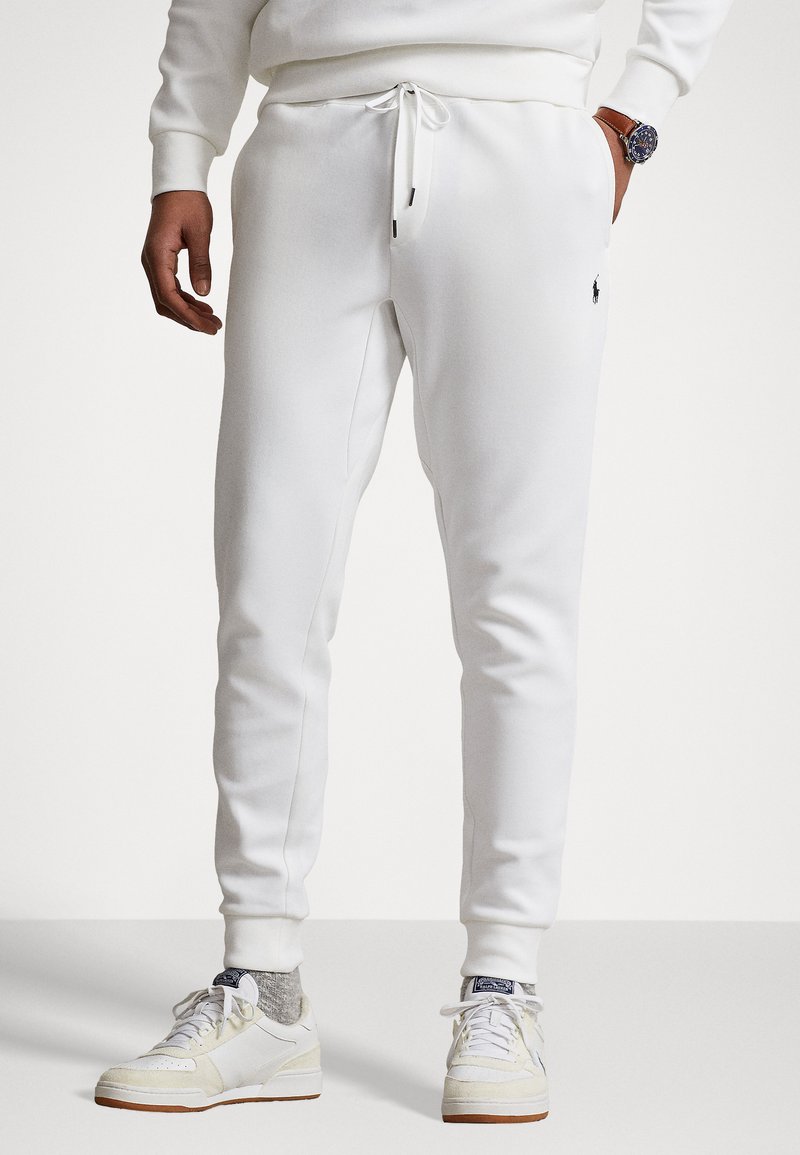 Polo Ralph Lauren ATHLETIC - Pantalones deportivos - white/blanco ...