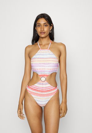 CAPSULE AURORA SKIES HIGH NECK ONE PIECE - Plavky - multi-coloured