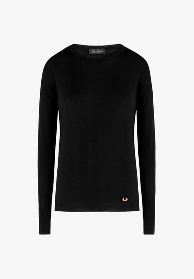 Luisa Spagnoli MOSSA - Pulover - nero