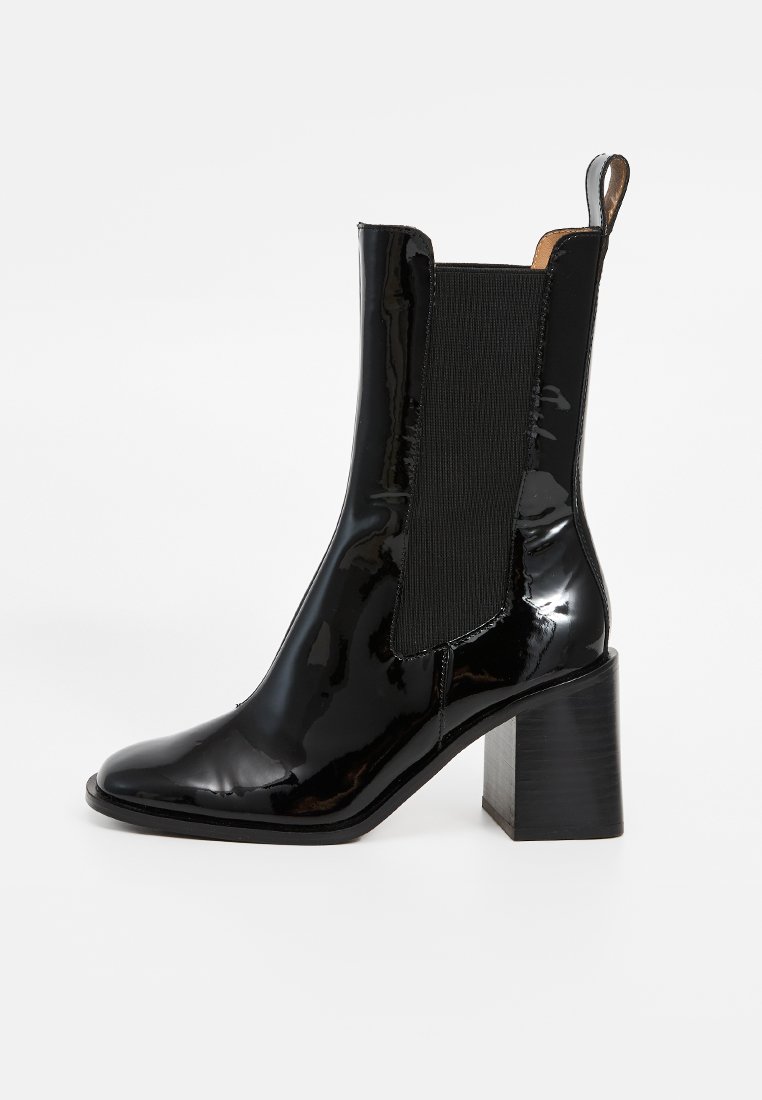 & Other Stories Enkellaarsjes met hoge hak zwart