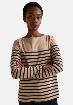 MARINIÈRE  - T-shirt à manches longues - beige