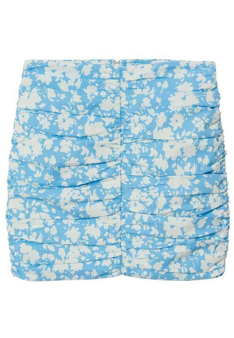 Mango Minirok donkerblauw Mango Minirok donkerblauw