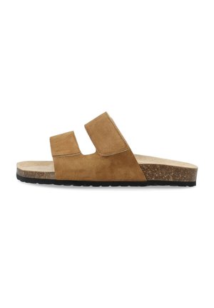 Sandalias planas - tan