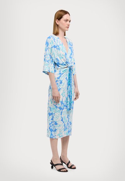 Diane von Furstenberg LIZA DRESS - Vestito di maglina - blue