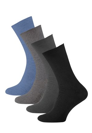 Cotton Prime GESUNDHEITSSOCKEN 8 PAAR - Chaussettes - schwarz grau blau