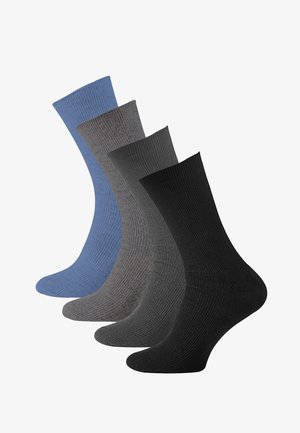 Cotton Prime GESUNDHEITSSOCKEN 8 PAAR - Chaussettes - schwarz grau blau