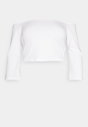 Even&Odd Curvy T-shirt à manches longues - off-white