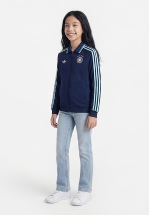 adidas Originals GERMANY AWAY ANTHEM KIDS UNISEX - Jaka ar rāvējslēdzēju - collegiate navy