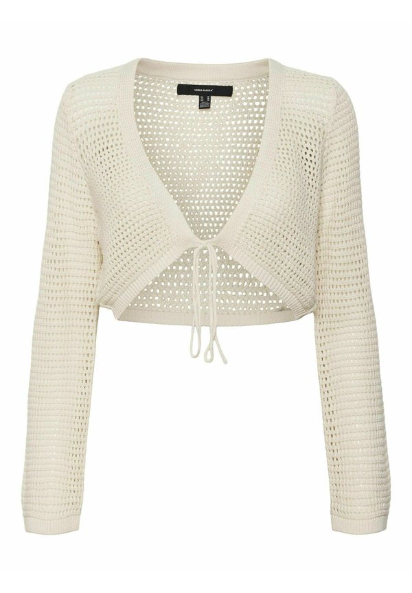VMMADERA LS  BOO - Cardigan - birch4