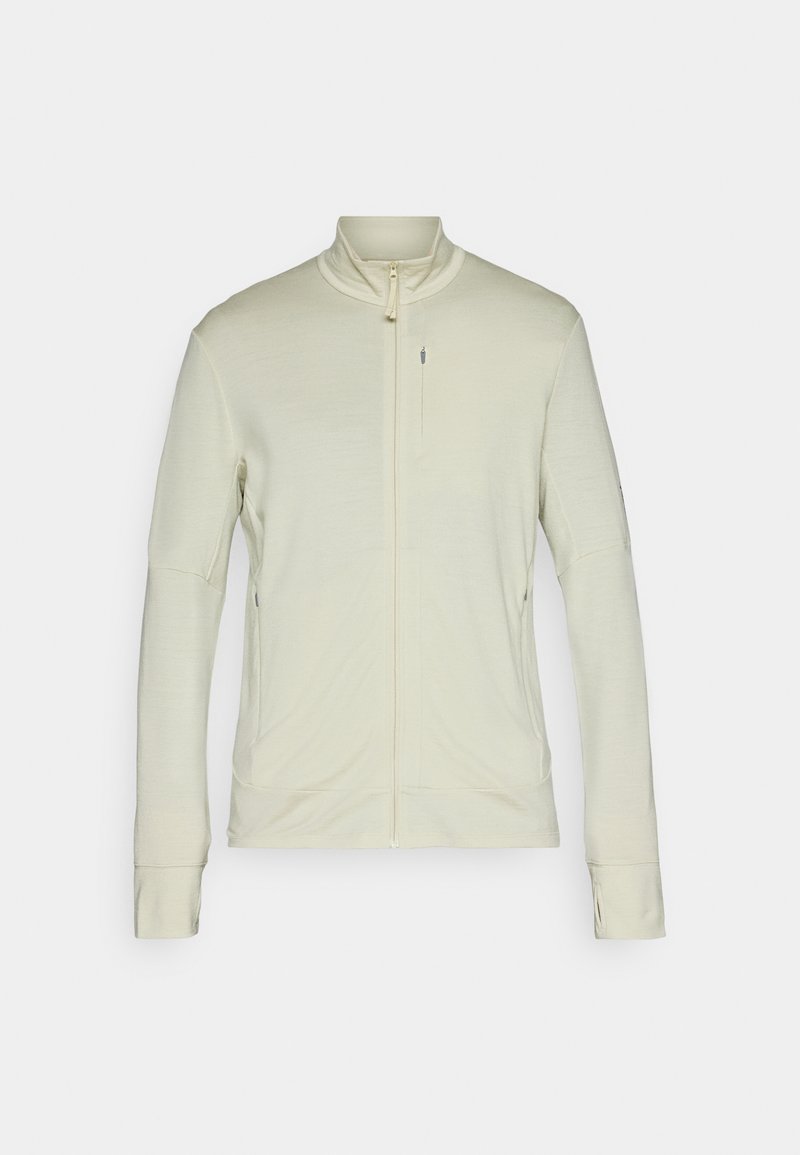 Icebreaker Sweater met rits zandkleur