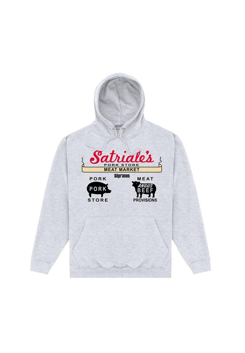 Henry Tiger THE SOPRANOS SATRIALES - Jersey con capucha - heather grey