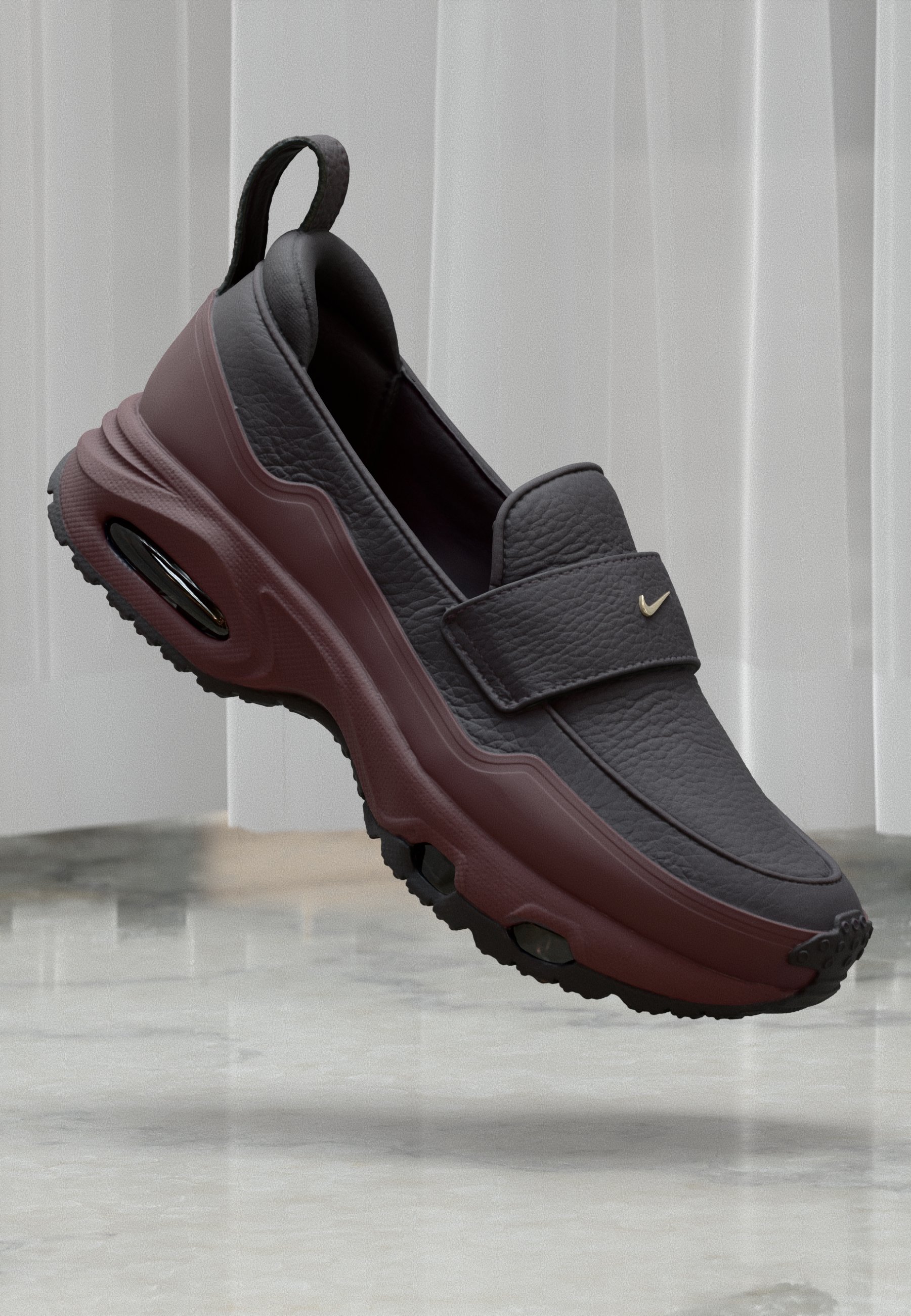 靴 W NIKE AIR MAX PHENOMENA 6.5 NIKE W AIR MAX PHENOMENA BURGUNDY CRUSH/METALLIC SILVER（ナイキ
