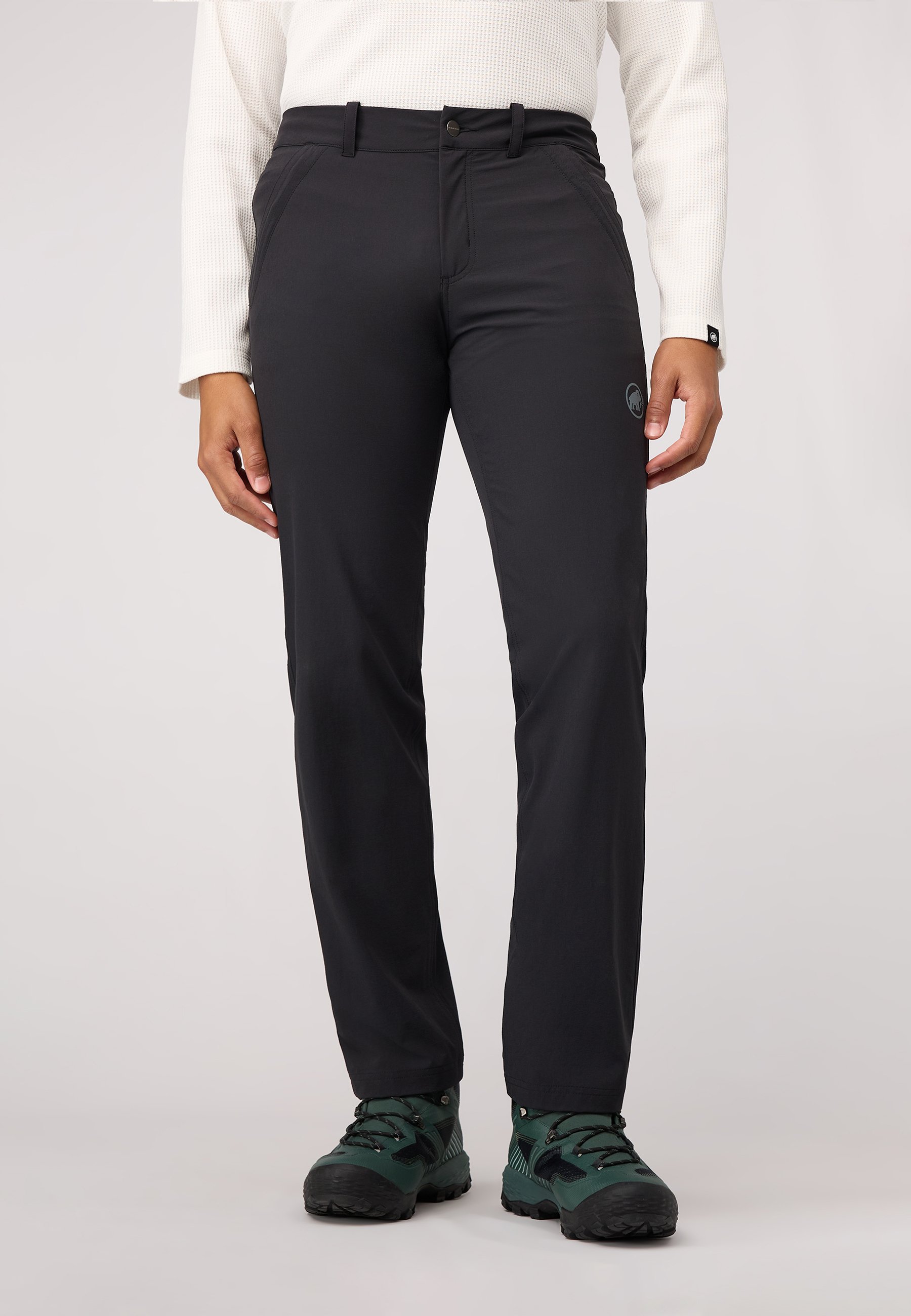 Mammut MASSONE PANTS MEN - Outdoorové nohavice - black/čierna