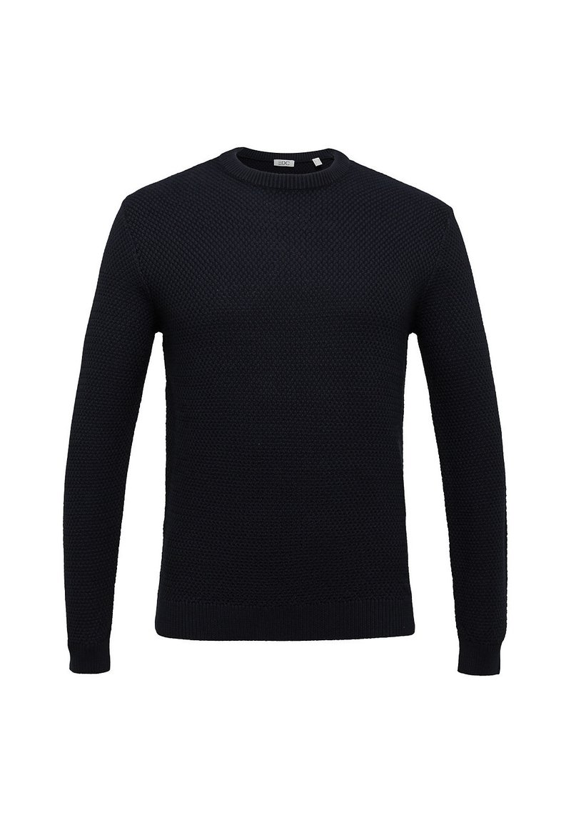 Herren Strickjacken | edc by Esprit Strickpullover black/schwarz - DR33365 Herren Strickjacken | edc by Esprit Strickpullover black/schwarz - DR33365