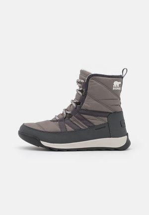 WHITNEY SHORT LACE - Winter boots - quarry
