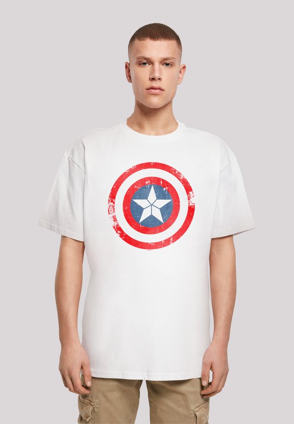 MARVEL CAPTAIN AMERICA CIVIL WAR DISTRESSED SHIELD - T-Shirt print