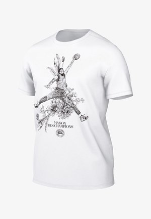 Jordan CREW - T-shirts print - white