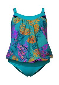 Ulla Popken SET - Bikinier - petrol