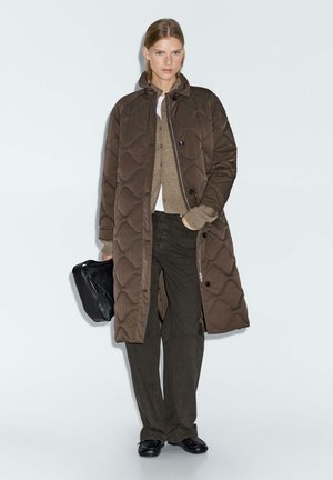 LONG WATER-REPELLENT PUFFER  - Wintermantel - khaki