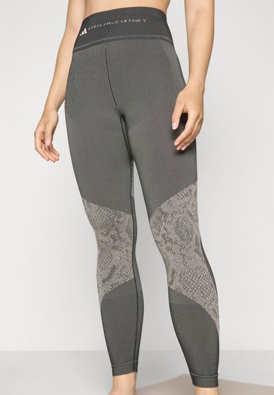 adidas by Stella McCartney LEG - Legingi - black/white