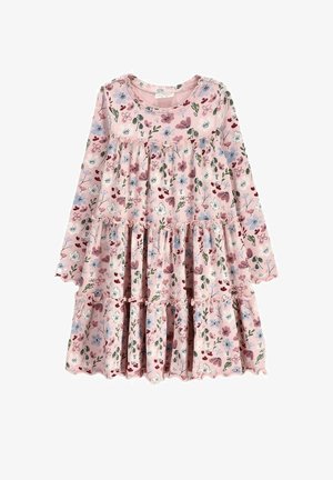 Coccodrillo, GERIPPTES LANGARMKLEID - Strickkleid - multi-coloured