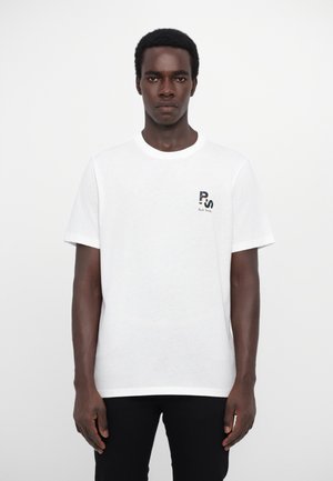 LOGO BREAST - T-shirt basique - white