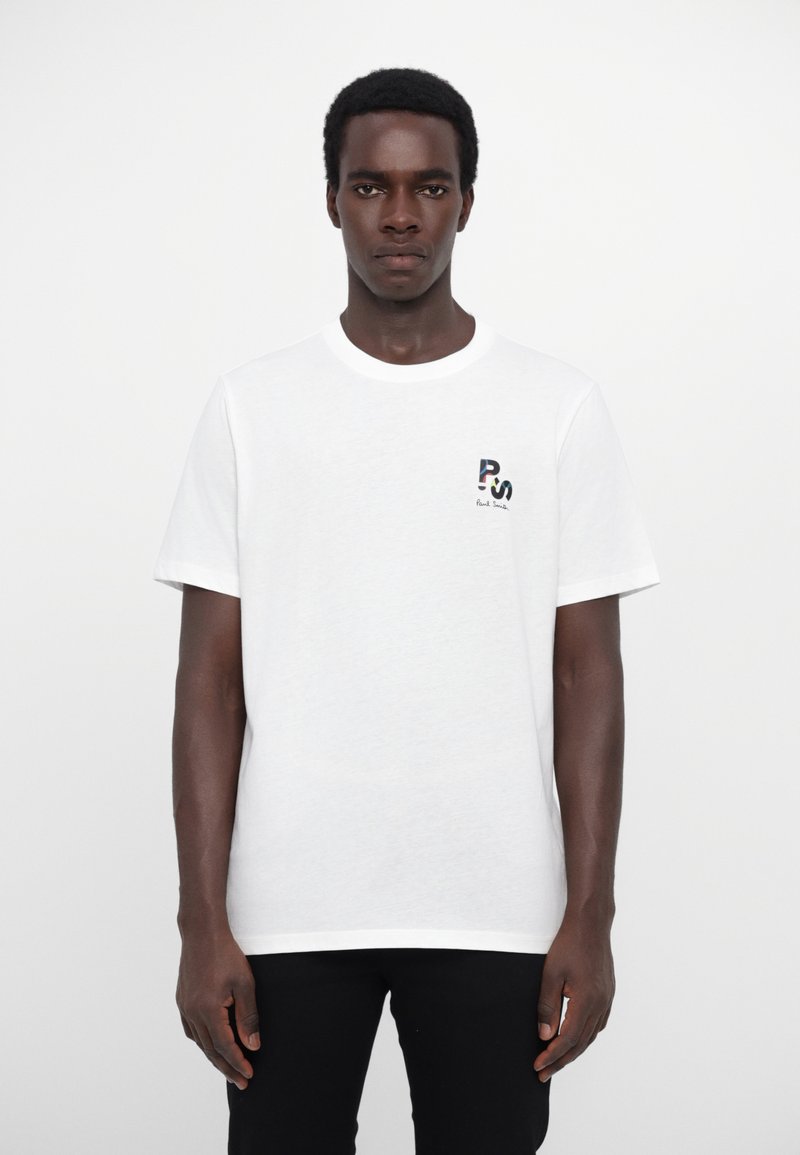PS Paul Smith LOGO BREAST - Tricou basic - white