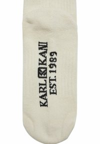 Karl Kani SIGNATURE PACK - Zoknik - dark olive off white black