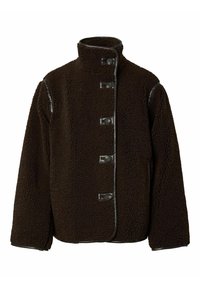 Giacca in pile - hot fudge