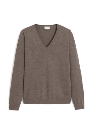 Rodier V-NECK - Trui - taupe